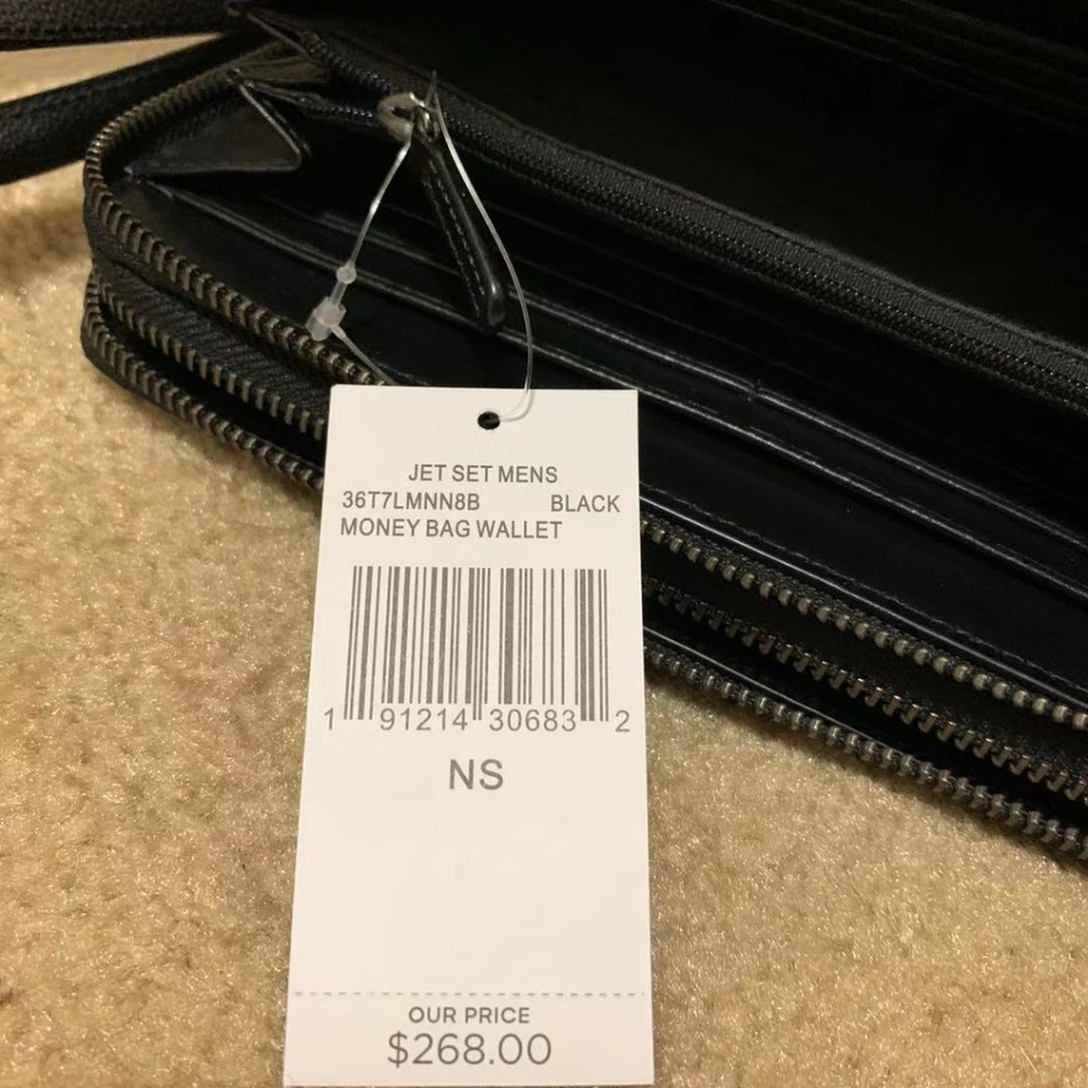Michael Kors Men's Signature Money Bag Wallet NWT - Picture 8 of 8